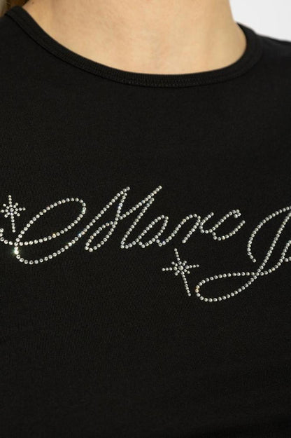 Marc Jacobs Charm Logo Shrunken T-Shirt