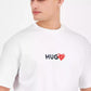 HUGO by Men's Dewdam 10258021 01 Relaxed-Fit Graphic T-Shirt