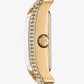 Mini Monroe Pavé Gold-Tone Watch