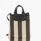 Awning Striped Meraviglia Vertical Mini Crossbody Bag