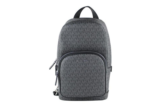 Cooper Medium Signature PVC Commuter Slingpack Crossbody Bag