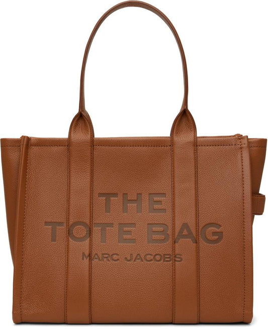Brown 'The Leather Large' Tote