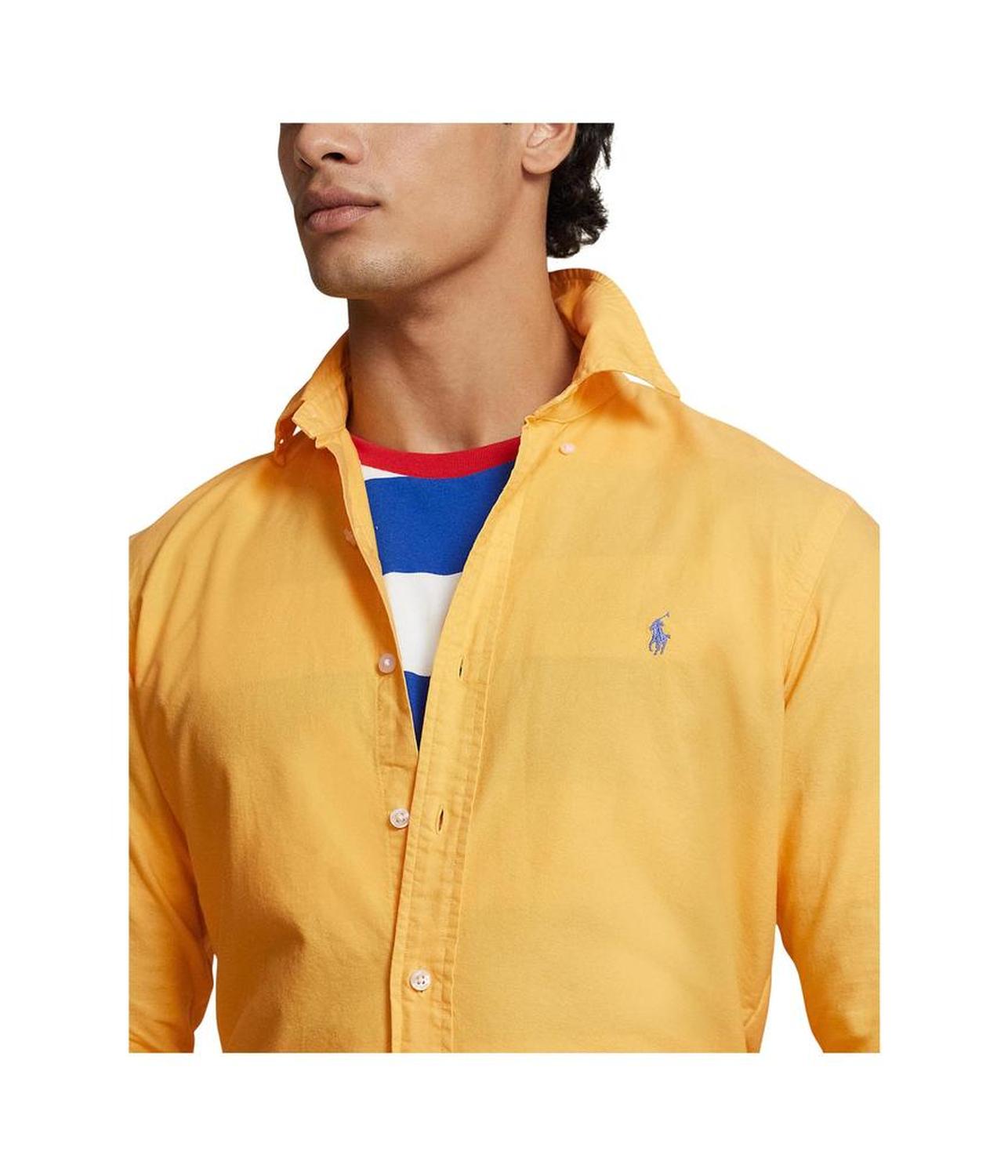 Classic Fit Garment-Dyed Oxford Shirt