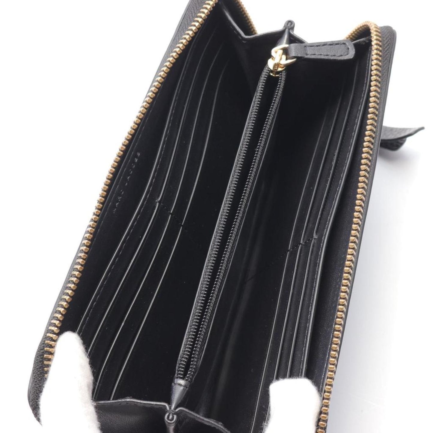 Standard Continental Wallet Round Zipper Long Wallet Leather