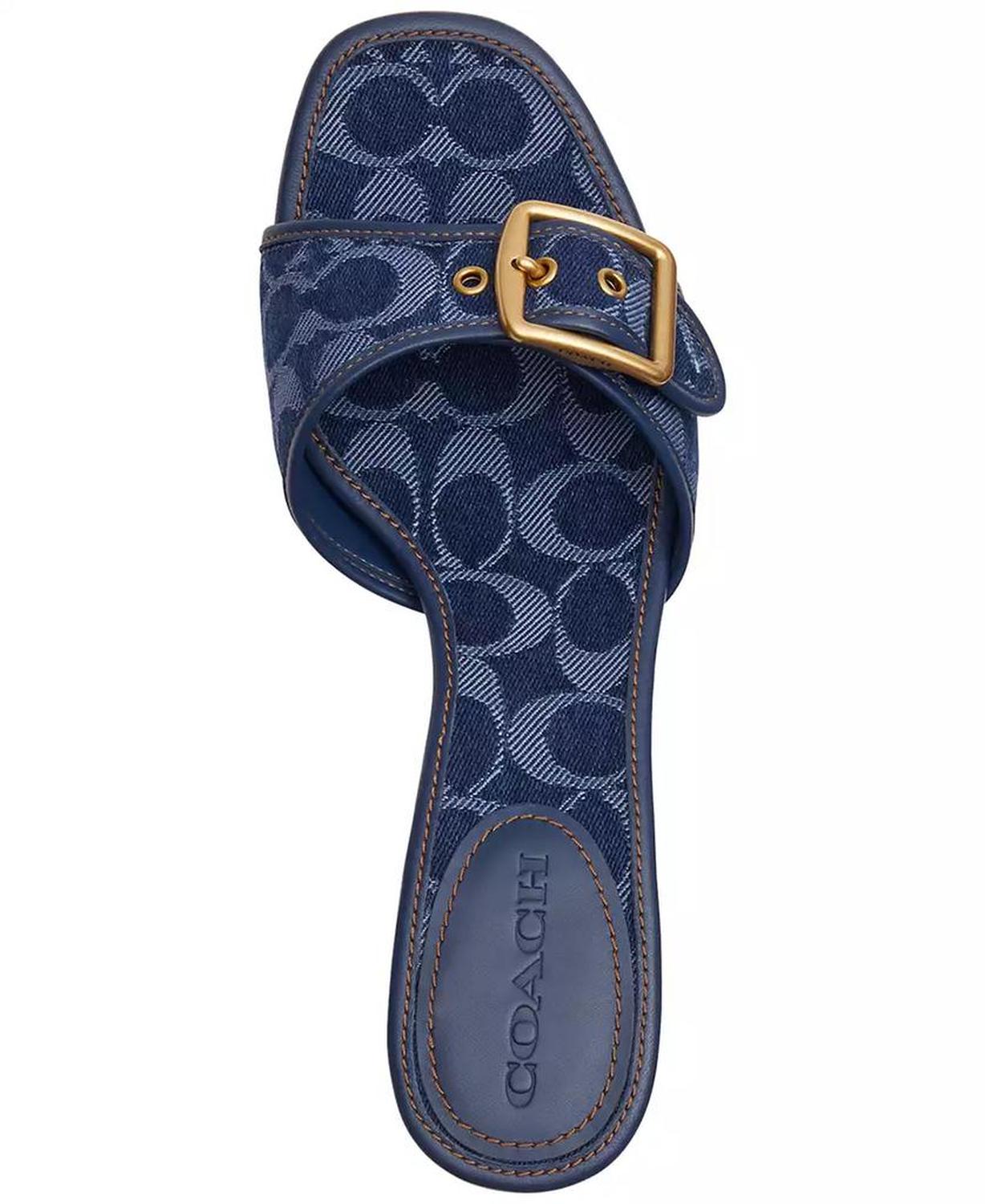 Women's Margot Kitten-Heel Slide Sandals