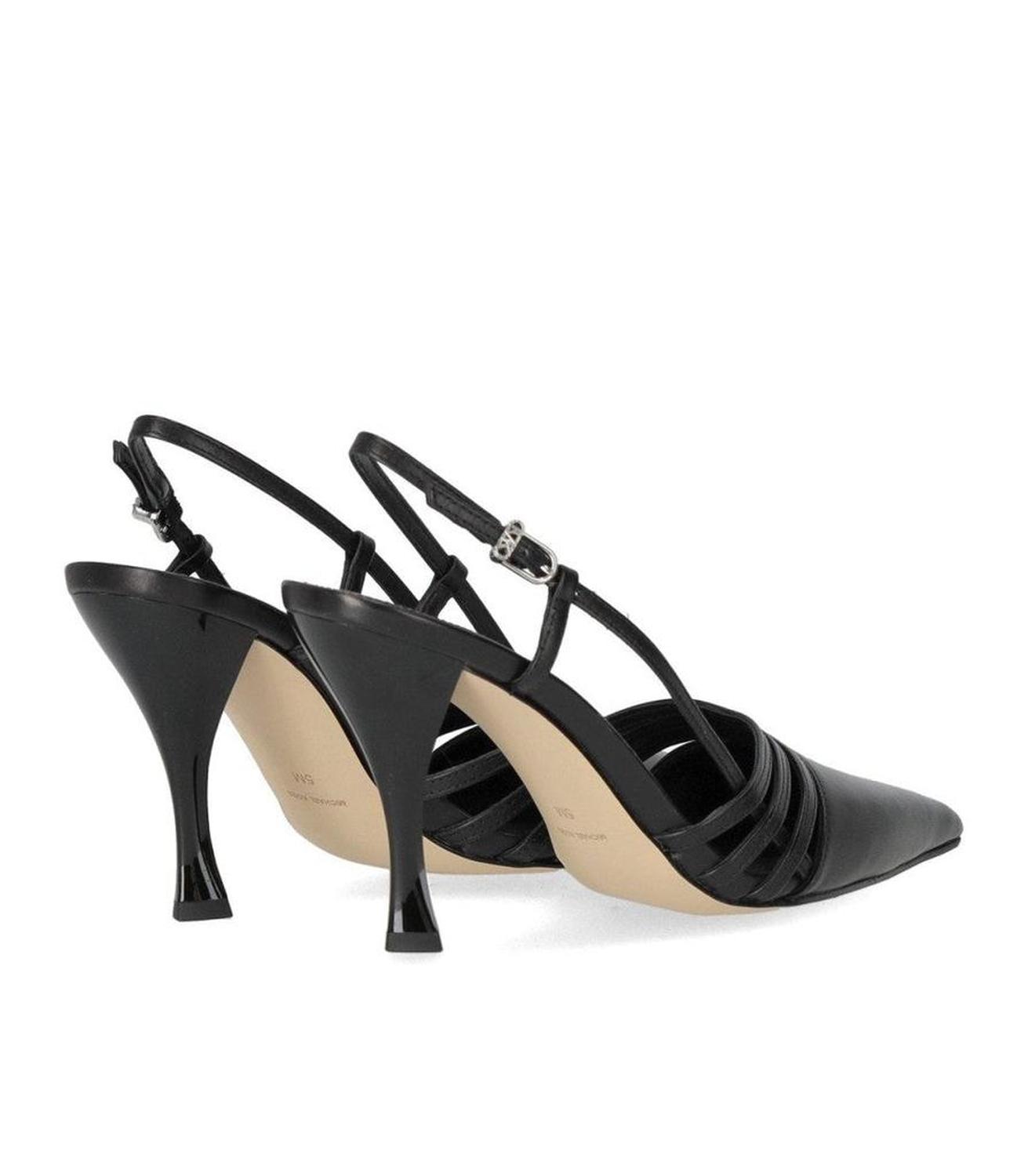 Haisley Black Slingback Pump