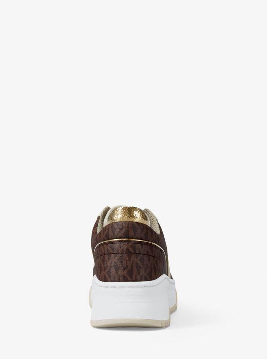 Lexi Mixed-Media Sneaker