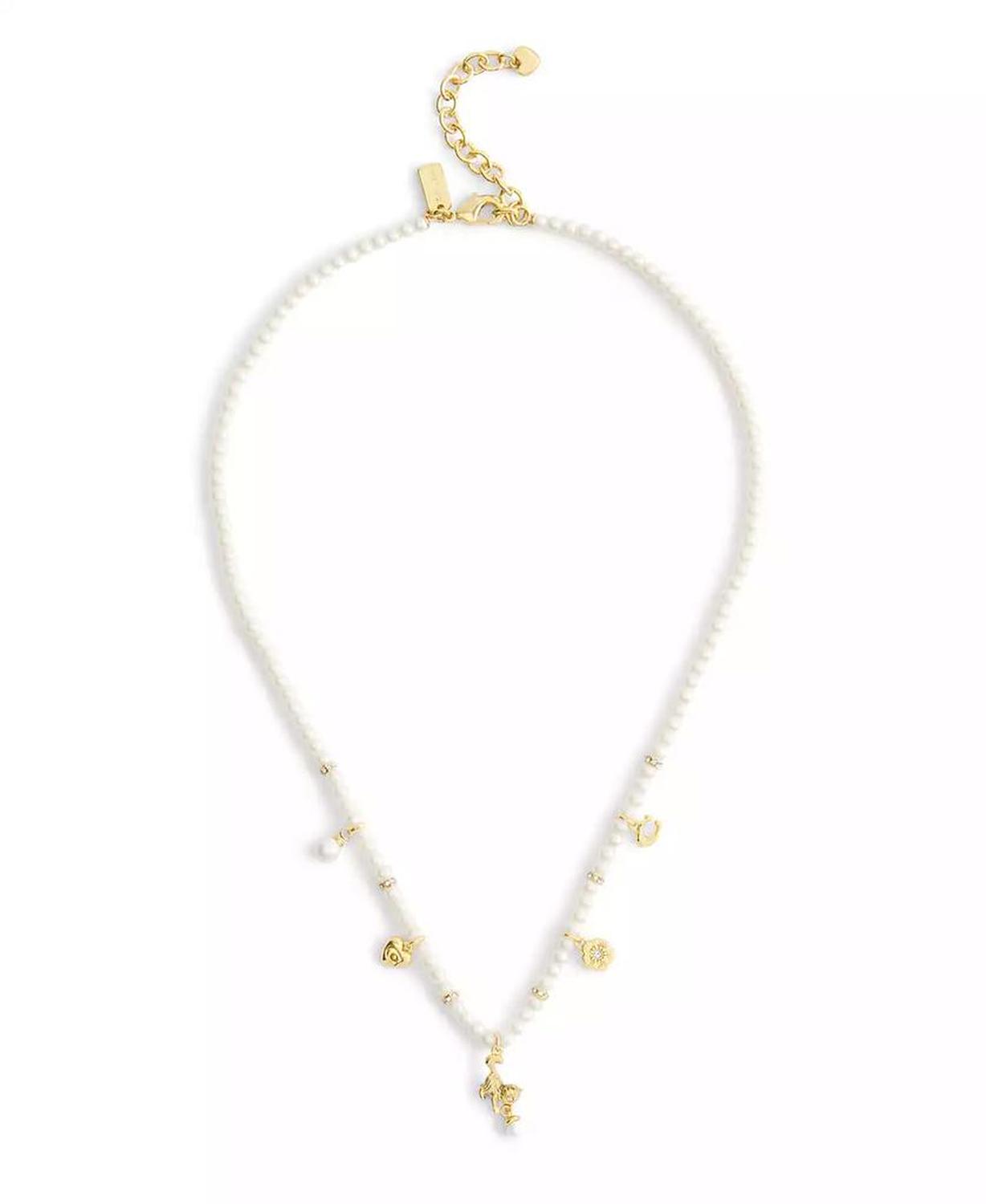 Gold Plated Signature Cat Charm Necklace