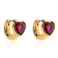 Kate Spade Keep Sparkling Heart Huggies Earrings