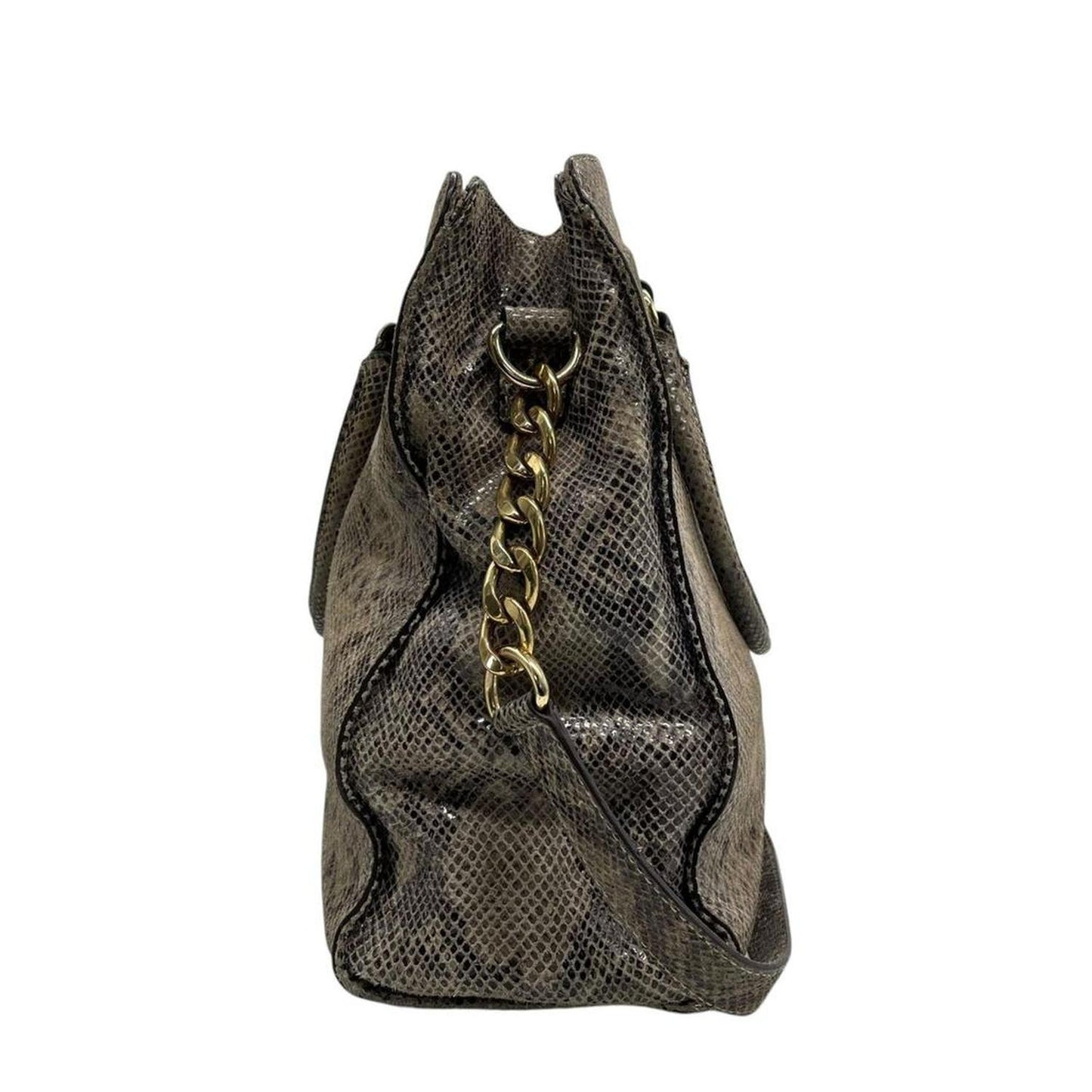 Leather Handbag Tote Bag (Pre-Owned)