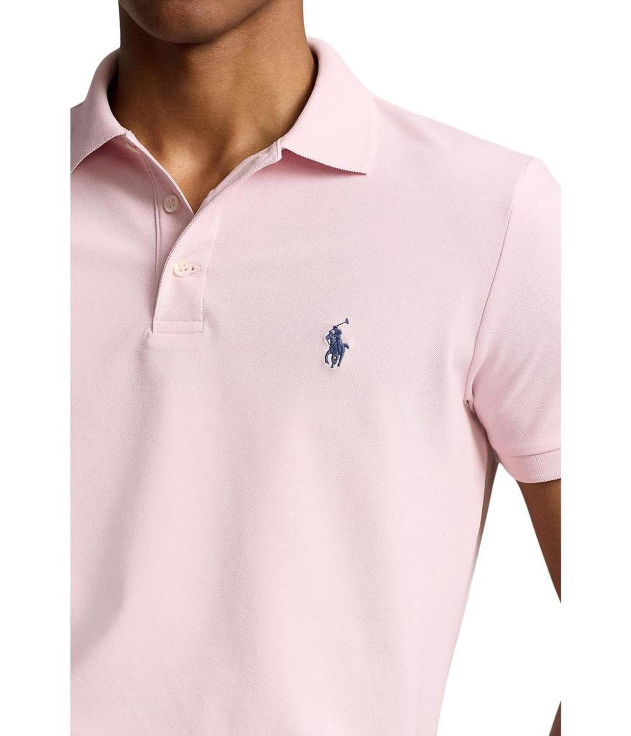 Classic Fit Stretch Mesh Polo Shirt