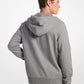 Cotton Blend Zip-Up Hoodie
