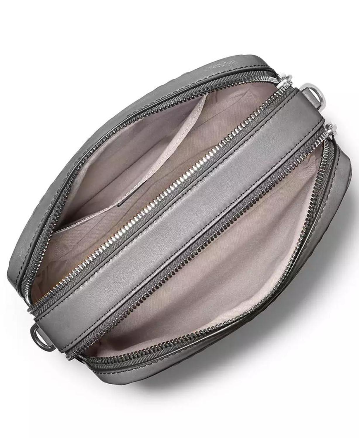 Michael Kors Bryant Double Zip Chain Camera Crossbody Bag