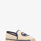 Hastings Two-Tone Cotton Blend Canvas Espadrille