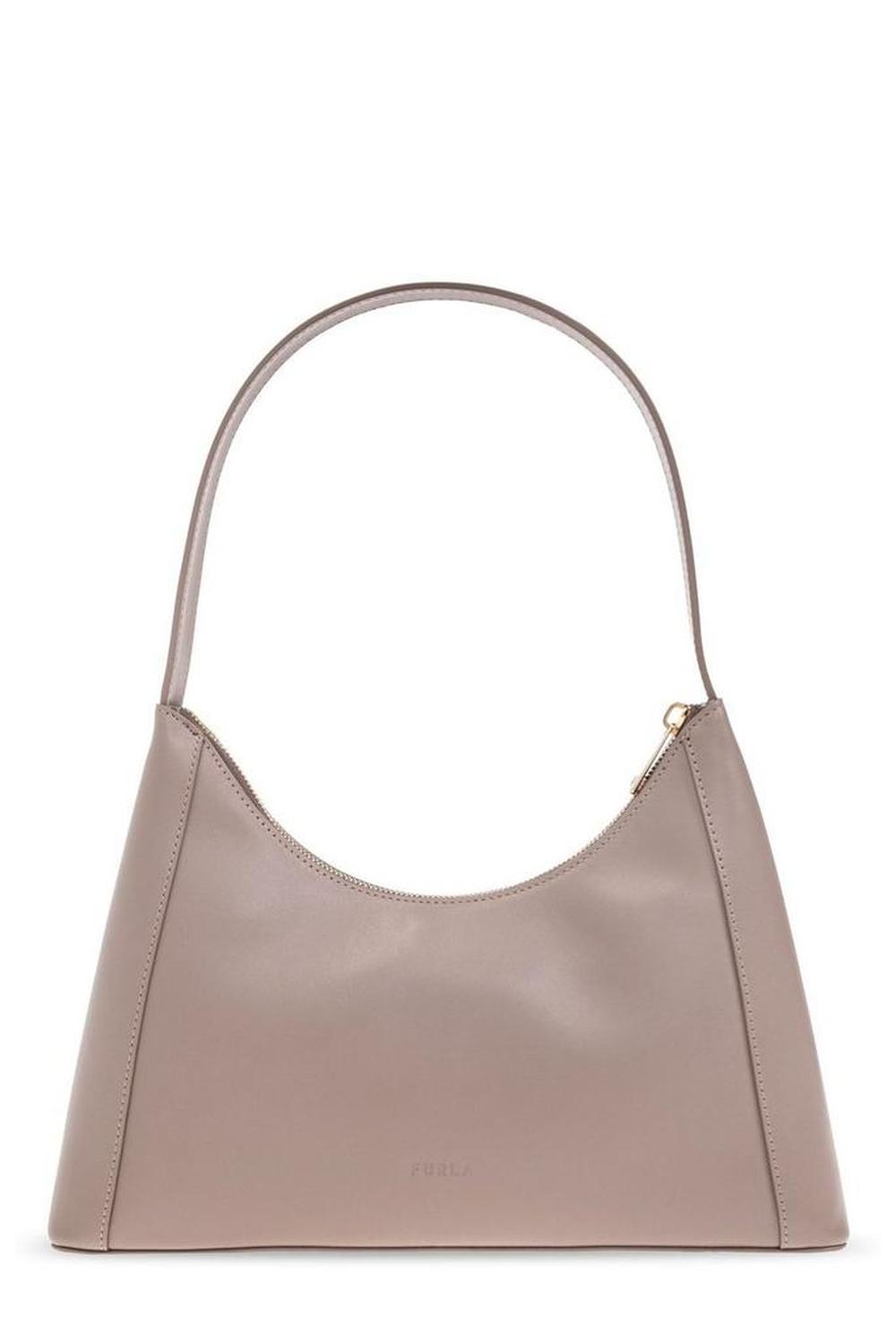 Furla Diamante Logo Plaque Shoulder Bag