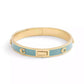 Signature C Enamel Bangle Bracelet