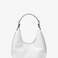Nolita Small Snake Embossed Leather Hobo Shoulder Bag