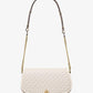 Mila Medium Signature Logo Messenger Bag