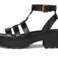 Sculpted C Platform Fisherman Sandals