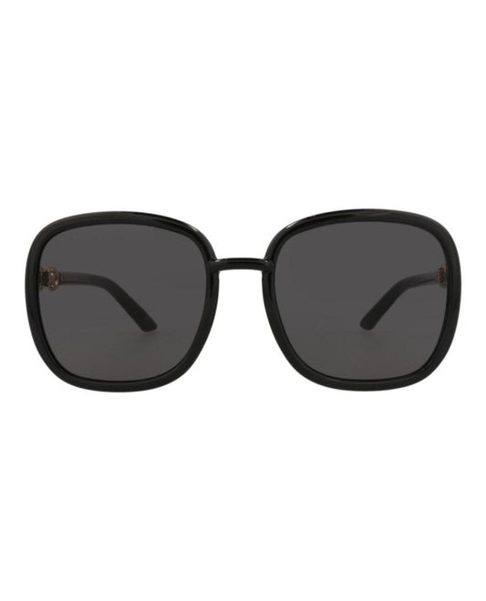 Square-Frame Injection Sunglasses