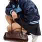 Empire Medium Leather Carryall Bag 34