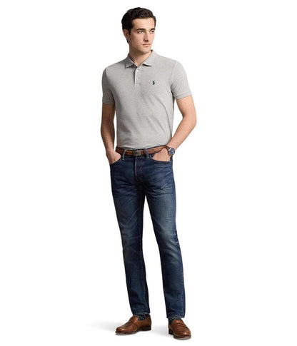 Classic Fit Stretch Mesh Polo Shirt