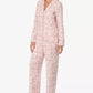 Women's 2-Piece Sleepwear Long-Sleeve Top and Pajama Pants Set
