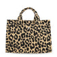 Coach Leopard Printed Top Handle Tote Bag