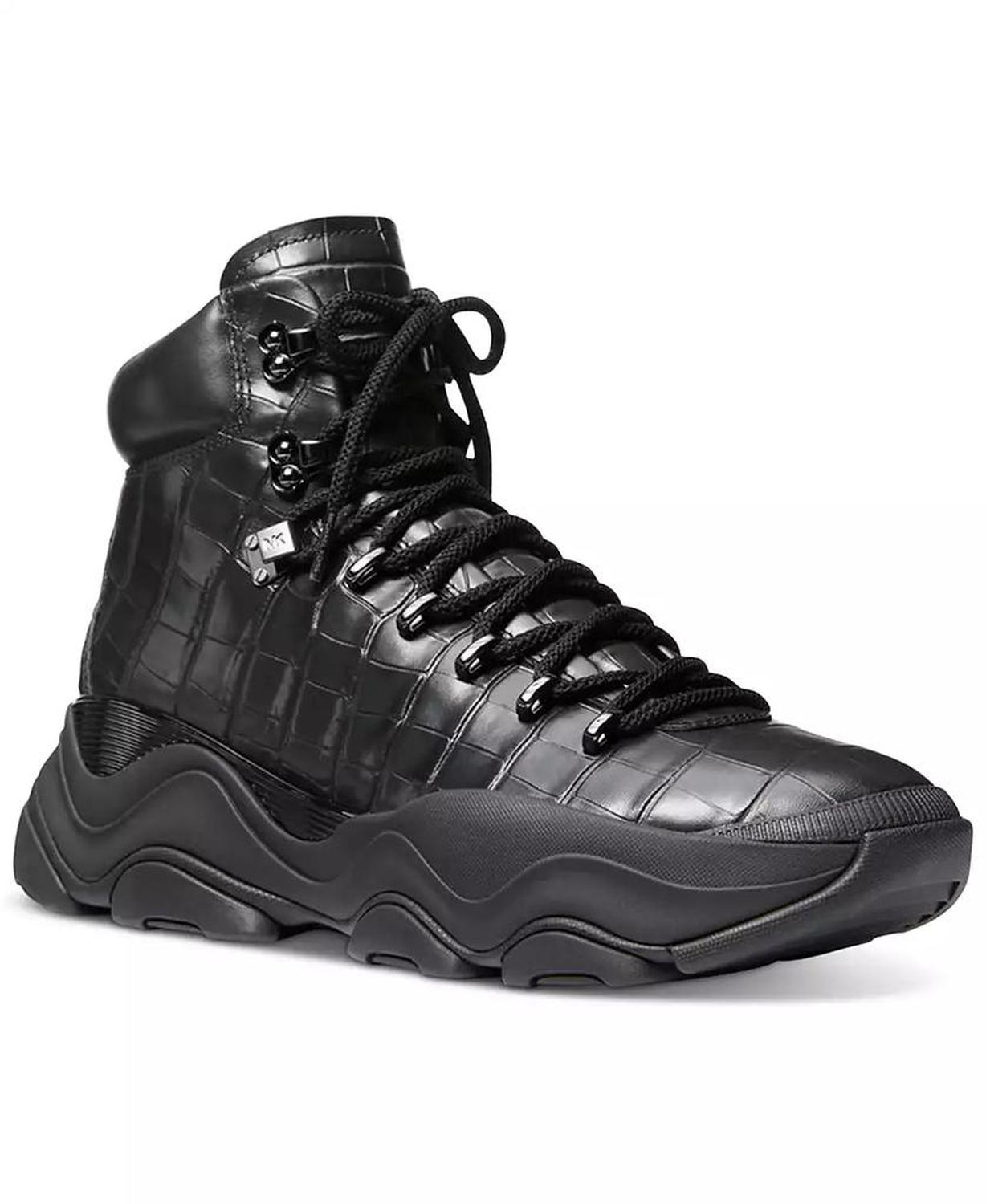 Men's Atlas Croc Embossed Leather Boot