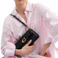 Small Jet Leather Shoulder Bag