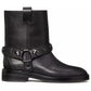 Women's Spade Flower Garden Suede Moto Boots
