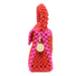 pink Color Beads Handbag (Pre-Owned)