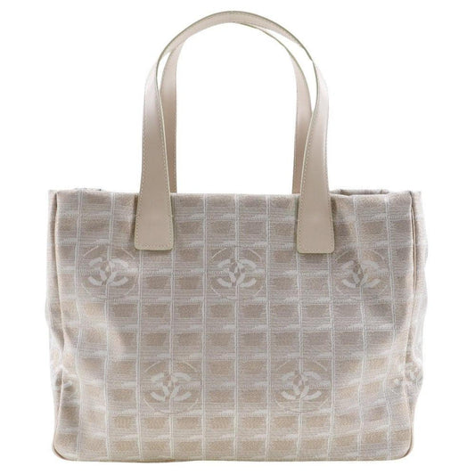Chanel Travel Line  Canvas Tote Bag (Pre-Owned)
