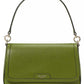 Hudson Pebbled Leather Flap Small Shoulder Bag
