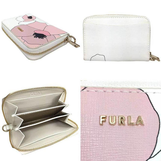 pink  Leather Card Case (Pre-Owned)