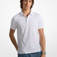 Greenwich Signature Logo Print Cotton Polo Shirt