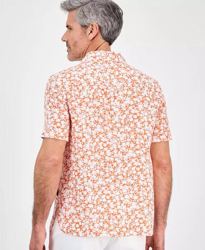 Men's Relaxed-Fit Floral Shirt