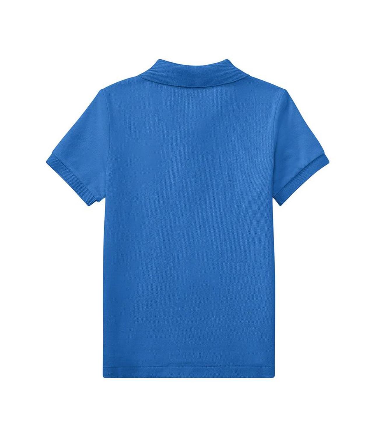 Cotton Mesh Polo Shirt (Toddler)