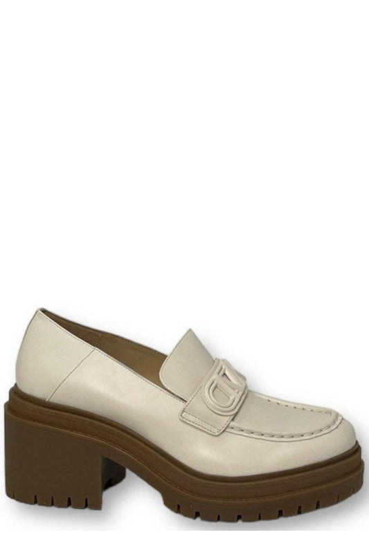 Michael Michael Kors Logo Plaque Chunky Loafers