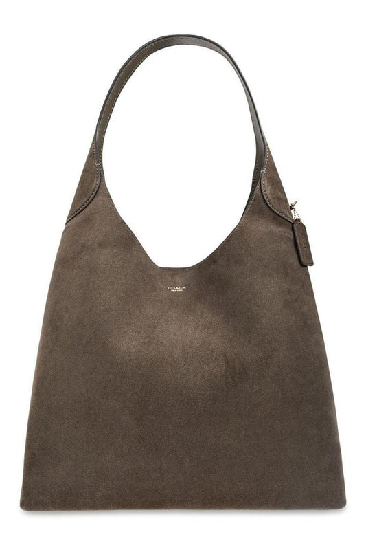 Coach 39 Brooklyn Logo Detailed Shoulder Bag