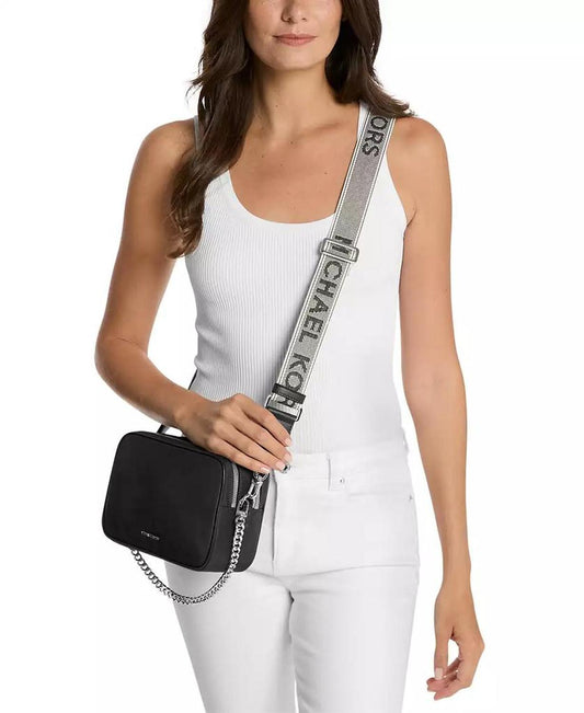 Bryant Medium Double Zip Chain Camera Nylon Crossbody