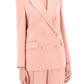 Max Mara Studio Teiera Satin Double-Breasted Blazer