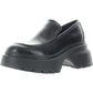Shiloh Womens Solid Leather Loafers