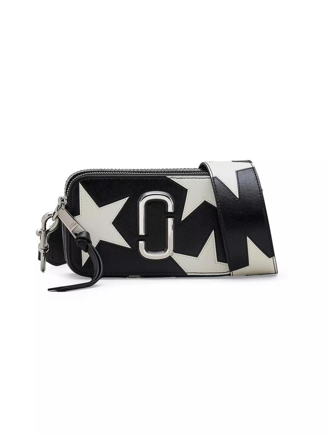The Star Patchwork Leather Snapshot Crossbody Bag
