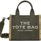 Khaki 'The Jacquard Small' Tote