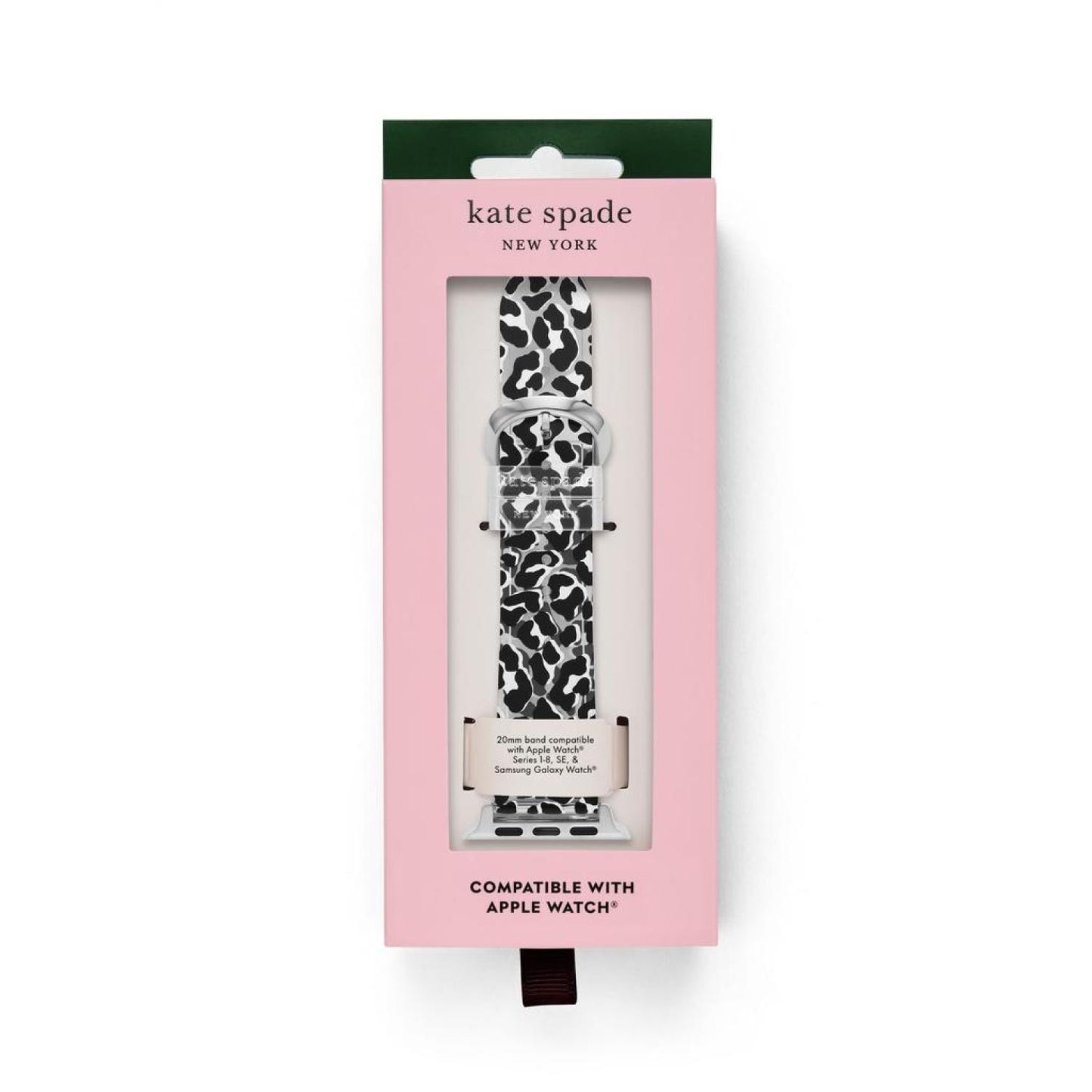kate spade new york women's 38/40/41/42/44/45/49mm animal print  band for apple watch, KSS0165