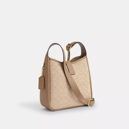 Hadley Convertible Crossbody Bag With Signature Canvas