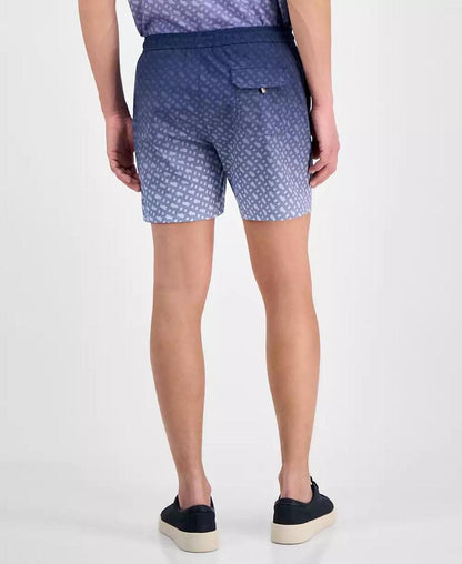 Men's Logo-Pattern Shorts