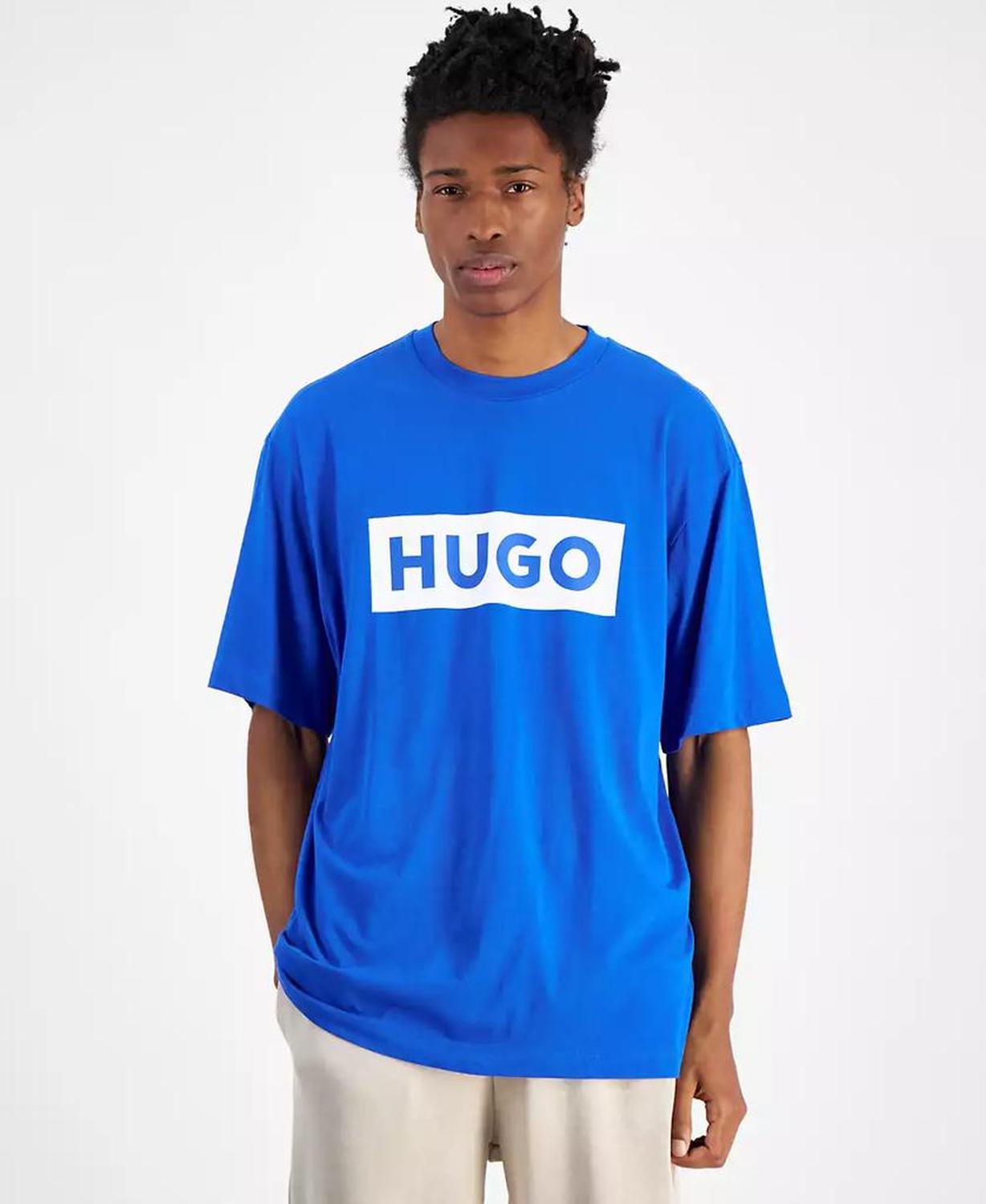 Boss Men's Short Sleeve Crewneck Logo Graphic T-Shirt