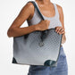 Eva Large Ombré Signature Logo Tote Bag